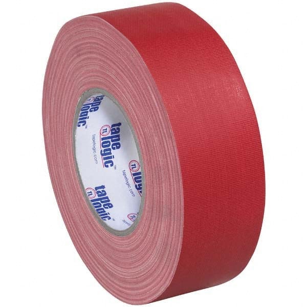 Tape Logic - Pack of (3) 60 Yd Rolls 2" x 11 mil Red Rubber Gaffers Tape - Caliber Tooling