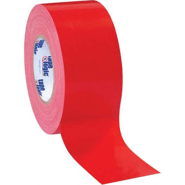 Tape Logic - Pack of (3) 60 Yd Rolls 3" x 10 mil Red Rubber Duct Tape - Caliber Tooling