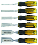 STANLEY® FATMAX® 6 Piece Short Blade Wood Chisel Set - Caliber Tooling