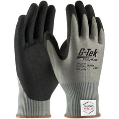 16-X310/XXL Coated Gloves w/Polykor - G-Tek PolyKor Xrystal - S&P Blended 13 Gauge - Nitrile MicroSurface - A4