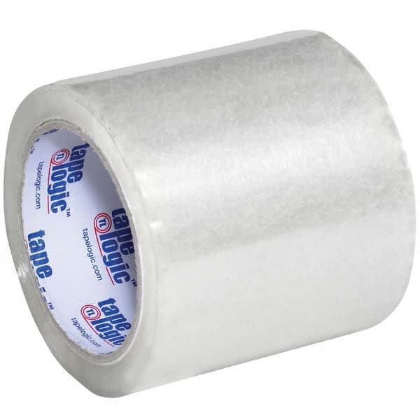 Tape Logic - Pack of (6) 72 Yd Rolls 4" Clear Acrylic Adhesive Packaging Tape - Caliber Tooling