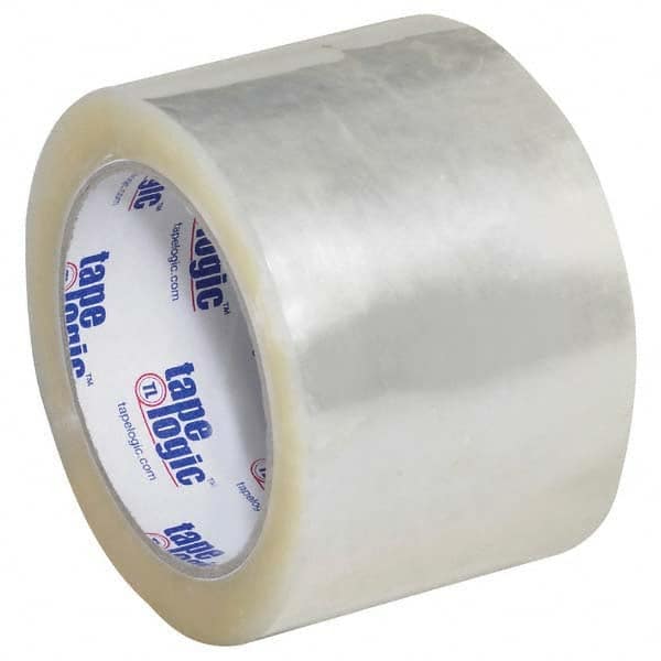 Tape Logic - Pack of (6) 55 Yd Rolls 3" Clear Hot Melt Adhesive Packaging Tape - Caliber Tooling