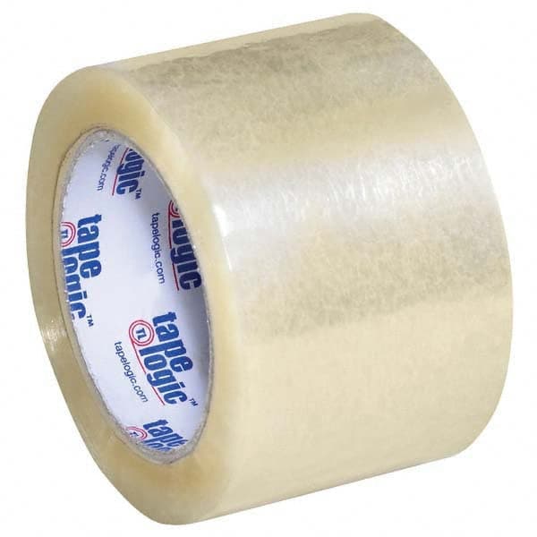 Tape Logic - Pack of (6) 110 Yd Rolls 3" Clear Acrylic Adhesive Packaging Tape - Caliber Tooling