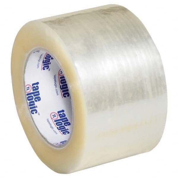 Tape Logic - Pack of (6) 110 Yd Rolls 3" Clear Hot Melt Adhesive Packaging Tape - Caliber Tooling