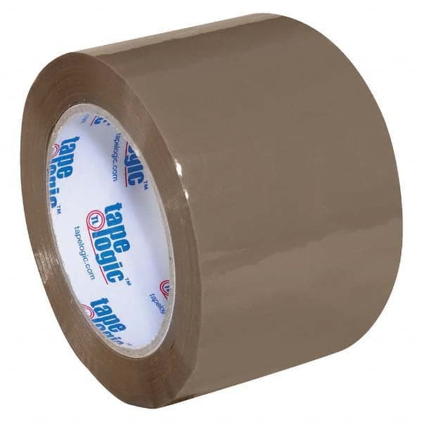 Tape Logic - Pack of (6) 110 Yd Rolls 3" Tan Acrylic Adhesive Packaging Tape - Caliber Tooling