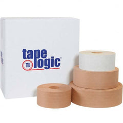 Tape Logic - Pack of (10) 450' Rolls 72mm Kraft (Color) Water Activated Adhesive Packaging Tape - Caliber Tooling