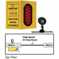 TAPCO - Auxiliary Lights Type: Forklift Warning Light Voltage: 110 VAC to 24VDC - Caliber Tooling