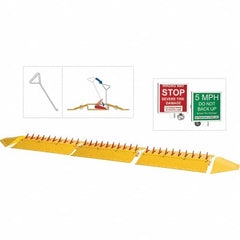 TAPCO - Speed Bumps, Parking Curbs & Accessories Type: Traffic Spikes Length (Inch): 31 - Caliber Tooling