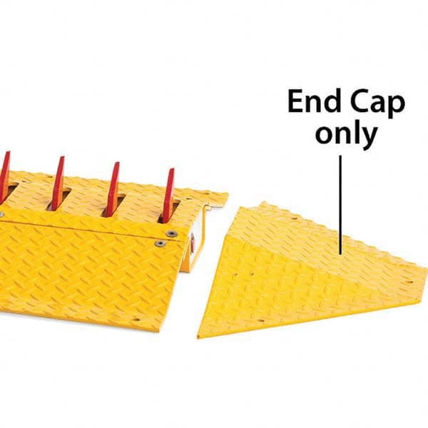 TAPCO - Speed Bumps, Parking Curbs & Accessories Type: End Cap Length (Inch): 31 - Caliber Tooling