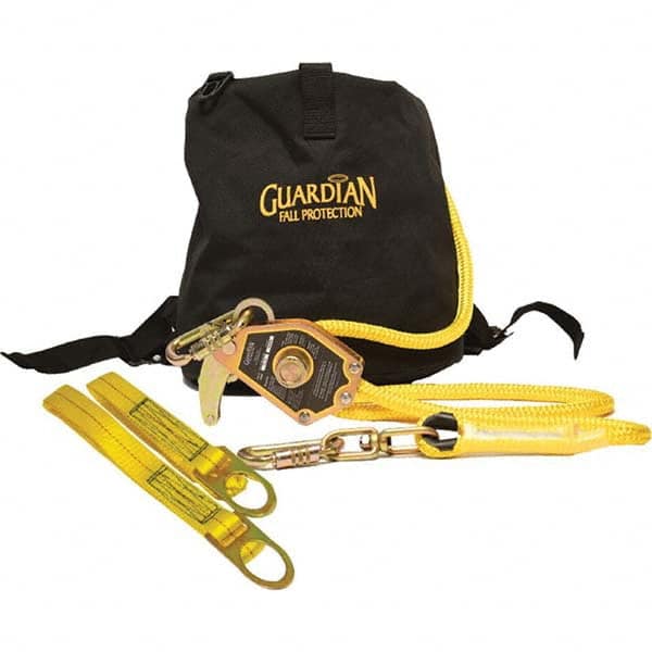 Guardian Fall Protection - Lanyards & Lifelines Type: Horizontal Lifeline Length (Feet): 100.00 - Caliber Tooling