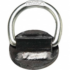 Anchors, Grips & Straps; Type: Anchor; Product Type: CB-1-W Weld-on Anchor; Material: Steel; Temporary or Permanent: Permanent; Sling Connection Type: D-Ring; Material: Steel; Connection Type: D-Ring; Temporary/Permanent: Permanent; Standards: OSHA 1926 S