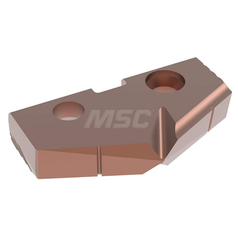 Spade Drill Insert: 1.5196″ Dia, Solid Carbide, 132 ° Point AM460 Finish, Series 3