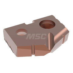 Spade Drill Insert: 0.6692″ Dia, Solid Carbide, 132 ° Point AM460 Finish, Series 0