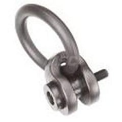 Side Pull Hoist Ring: 14,000 lb Working Load Limit 1-1/4-7 Thread Size, Alloy Steel