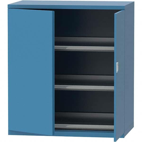 LISTA - 159 Compartment Bright Blue Steel Modular Storage Cabinet - Caliber Tooling