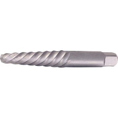 Cleveland - Bolt & Screw Extractors Tool Type: Screw Extractor Extractor Size: #5 - 1/4" - Caliber Tooling