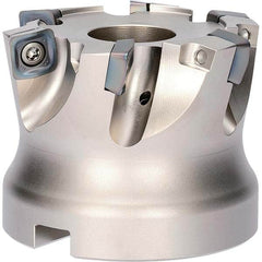 Kyocera - Indexable High-Feed Face Mills Cutting Diameter (Inch): 1.095 Cutting Diameter (mm): 27.29 - Caliber Tooling