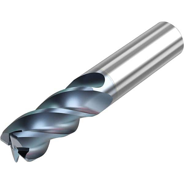 Niagara Cutter - 3/4" Diam 4 Flute Solid Carbide 0.03" Corner Radius End Mill - Caliber Tooling