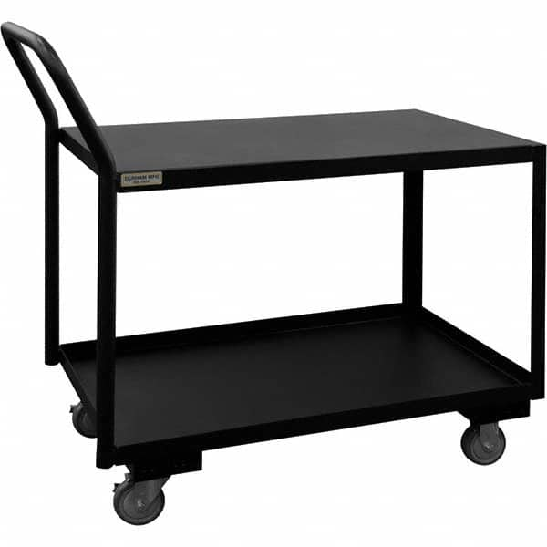 Durham - 1,200 Lb Capacity 2-Shelf Low Deck Service Truck - Caliber Tooling