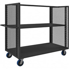 Durham - 2,000 Lb Capacity 2-Shelf 2-Sided Mesh Truck - Caliber Tooling