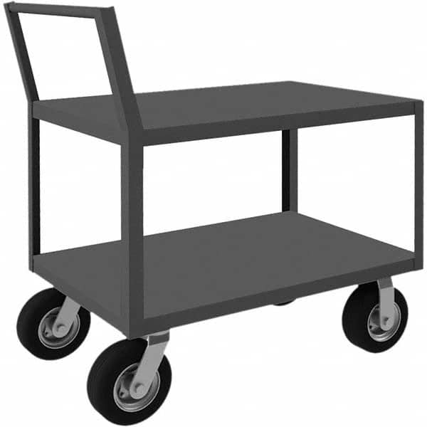 Durham - 1,200 Lb Capacity 2-Shelf Low Deck Service Truck - Caliber Tooling