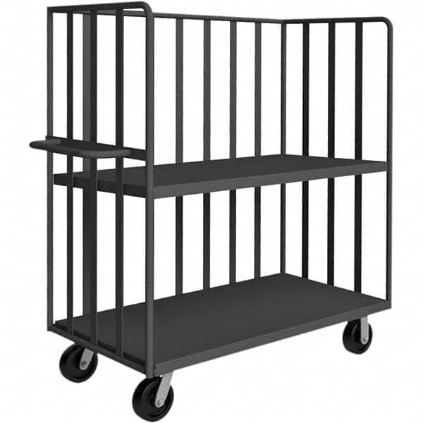 Durham - 3,000 Lb Capacity 2-Shelf Open Portable Truck - Caliber Tooling