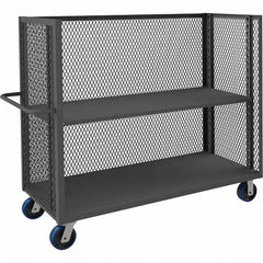 Durham - 3,600 Lb Capacity 1-Shelf 3-Sided Mesh Truck - Caliber Tooling