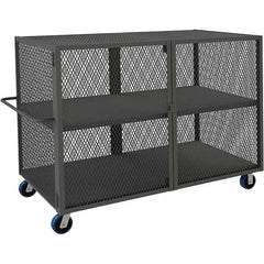 Durham - 2,000 Lb Capacity 2-Shelf Security Mesh Truck - Caliber Tooling