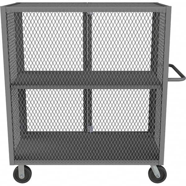 Durham - 2,000 Lb Capacity 1-Shelf Security Mesh Truck - Caliber Tooling