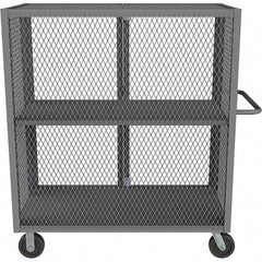 Durham - 2,000 Lb Capacity 1-Shelf Security Mesh Truck - Caliber Tooling