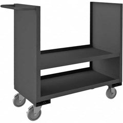 Durham - 1,200 Lb Capacity 2-Shelf 2-Sided Solid Truck - Caliber Tooling