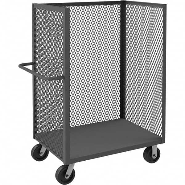 Durham - 3,600 Lb Capacity 1-Shelf 3-Sided Mesh Truck - Caliber Tooling