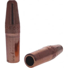 Tuffaloy - Spot Welder Tips For Use With: 4RW Electrode Holder Type: Straight Tip A Nose (Pointed) - Caliber Tooling