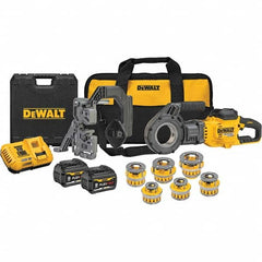 DeWALT - Power Pipe Threaders Type: Cordless Pipe Threader Voltage: 60 - Caliber Tooling