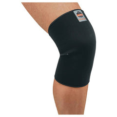 600 S Black Single Layer Neoprene Knee Sleeve - Caliber Tooling