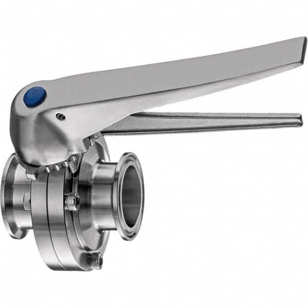 Value Collection - Butterfly Valves   Style: Clamp    Pipe Size: 1-1/2 (Inch) - Caliber Tooling