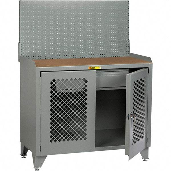 Little Giant - Stationary Workstations Type: Security Workstation Width (Inch): 36 - Caliber Tooling