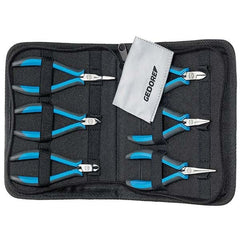 Gedore - Plier Sets Set Type: Electronics Pliers Number of Pieces: 6 - Caliber Tooling