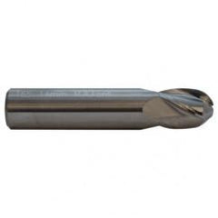 7/16 TuffCut GP Stub Length 4 Fl Ball Nose TiAlN Coated Center Cutting End Mill - Caliber Tooling