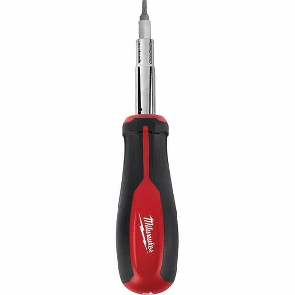 Milwaukee Tool - Bit Screwdrivers Type: 11-in-1 Screwdriver Tip Type: Nut Driver; Philips; Square; Torx - Caliber Tooling