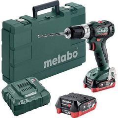 Metabo - 12 Volt 3/8" Quick Change Chuck Cordless Hammer Drill - 0 to 21,000 BPM, 0 to 500 & 1,650 RPM, Reversible - Caliber Tooling