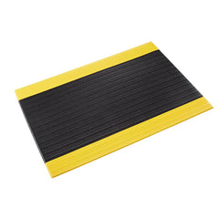 Crown Matting - Anti-Fatigue Matting; Dry or Wet Environment: Dry ; Length (Feet): 5.000 ; Width (Inch): 36 ; Width (Feet): 3.00 ; Thickness (Inch): 3/8 ; Surface Pattern: Ribbed - Exact Industrial Supply