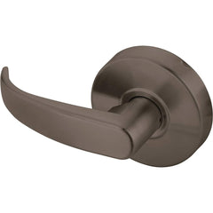 Yale - Lever Locksets; Door Thickness: 1-3/4 (Inch); Door Thickness: 1-3/4 ; Back Set: 2-3/4 (Inch); For Use With: Decorative Trim ; Finish/Coating: Oxidized Satin Dark Bronze (10B) ; Special Item Information: Single Dummy Trim Function - Exact Industrial Supply