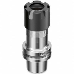 Collet Chuck: 0.5 to 10 mm Capacity, ER Collet, Hollow Taper Shank 60 mm Projection, 0.003 mm TIR, Balanced to 45,000 RPM, Through Coolant