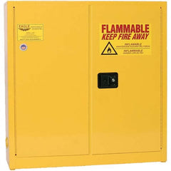 Eagle - Safety Cabinets Hazardous Chemical Type: Flammable and Combustible Liquids Color: Yellow - Caliber Tooling