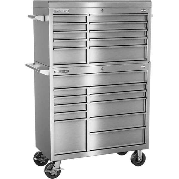 Champion Tool Storage - Tool Storage Combos & Systems Type: Top Chest/Roller Cabinet Combo Drawers Range: 16 Drawers or More - Caliber Tooling