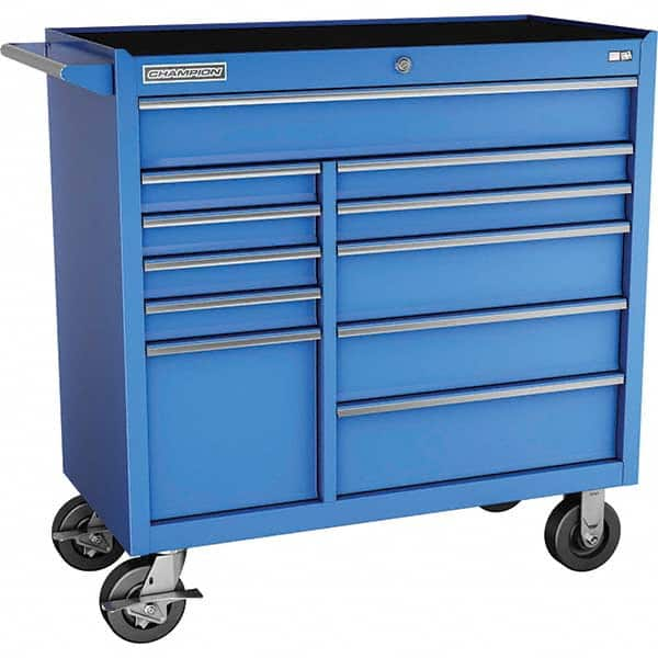 Champion Tool Storage - Tool Storage Combos & Systems Type: Wheeled Tool Cabinet Drawers Range: 10 - 15 Drawers - Caliber Tooling