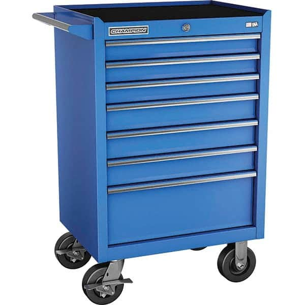 Champion Tool Storage - Tool Storage Combos & Systems Type: Wheeled Tool Cabinet Drawers Range: 5 - 9 Drawers - Caliber Tooling