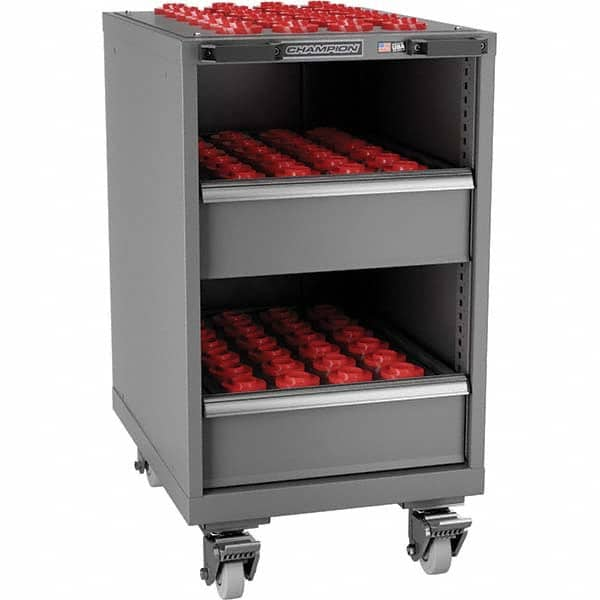 Champion Tool Storage - CNC Storage Carts Style: 40 Taper Taper Size: BT40 - Caliber Tooling