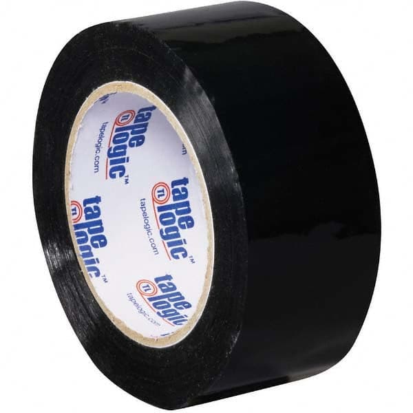 Tape Logic - Pack of (18) 110 Yd Rolls 2" Black Box Sealing & Label Protection Tape - Caliber Tooling